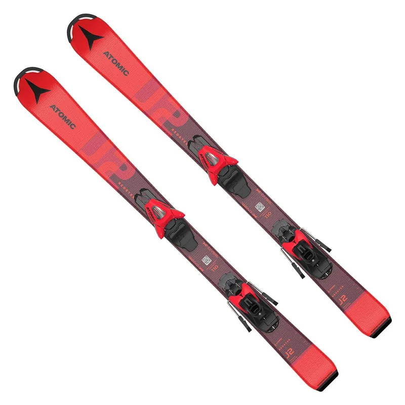 ATOMIC Redster J2 100-120cm Kinder Ski Set 2022/23 Preisreduziert