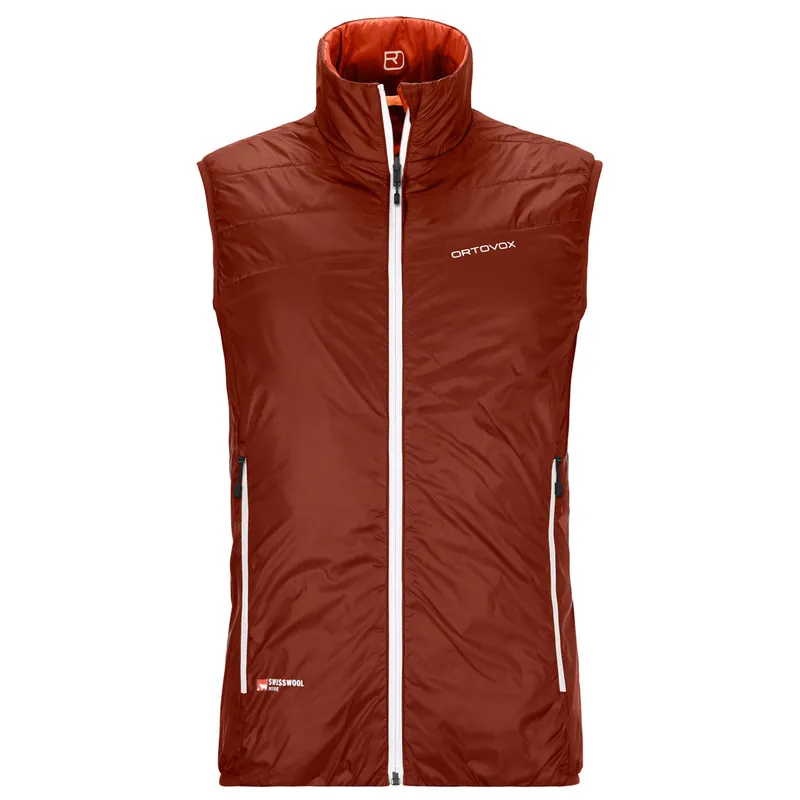 ORTOVOX Swisswool Piz Cartas Vest Herren Isolationsweste orange Garantierte Lieferung