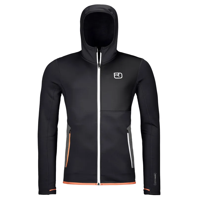 ORTOVOX Fleece Hoody M Fleecejacke schwarz Preisknaller