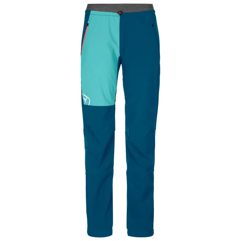 ORTOVOX Berrino Pants W Softshellhose blau Ausverkauf
