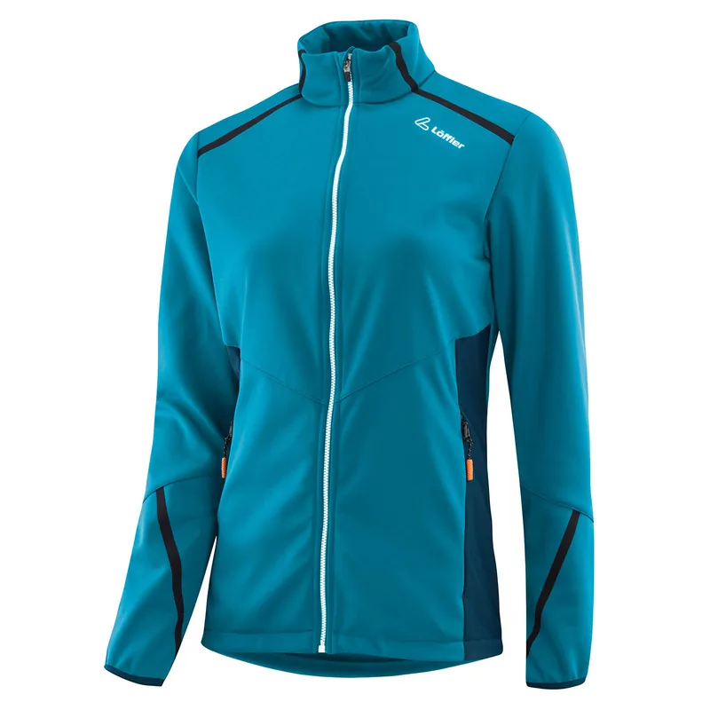 Neue Kollektion Löffler Calida WS Warm Damen Langlaufjacke blau