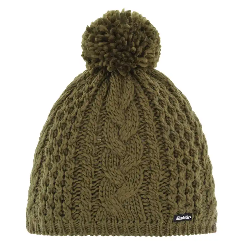 Top-Angebot Eisbär Afra Pompon Mütze oliv