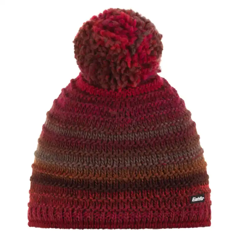Eisbär Mikata Pompon Mütze rotbraun Must-Have