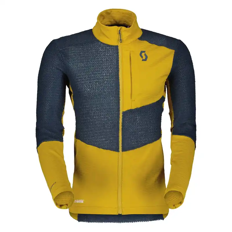 Echt Scott Jacket Explorair Alpha Raw Herren Midlayer gelb