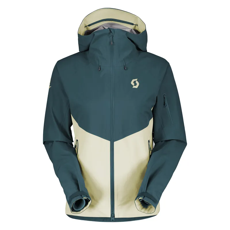 Scott Jacket Explorair 3L Damen Skijacke türkis Ausverkauf