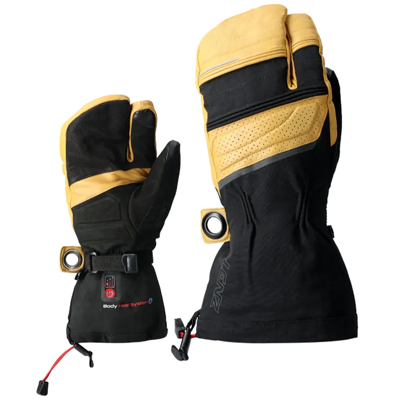 Sofort Bestellen Lenz Heat Glove 8.0 Finger Cap Lobster Unisex beheizbare Fäustlinge