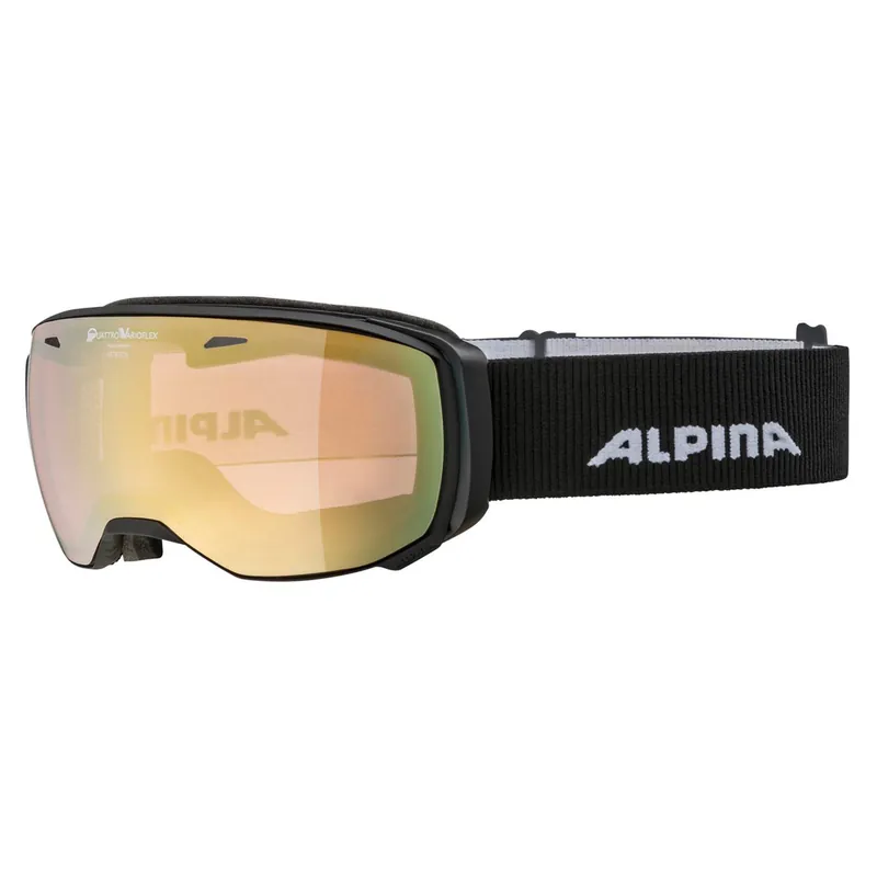 Letzte Chance Alpina Estetica QV Skibrille schwarz