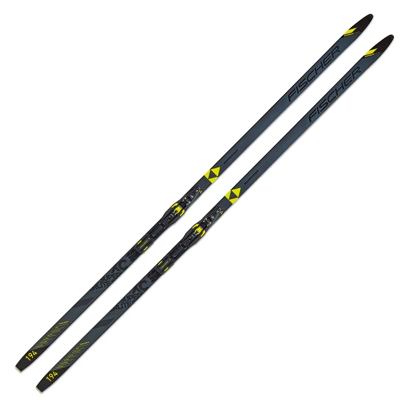 Mega-Angebot Fischer Superlite Crown EF Xtra Stiff Langlaufski Set 2023/24