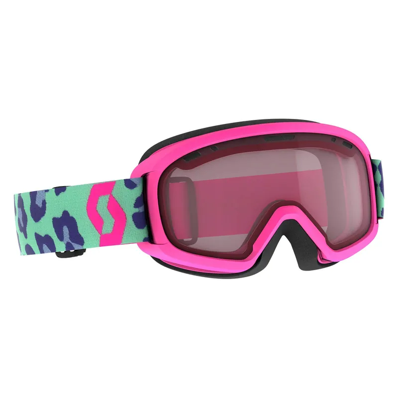 Begrenztes Angebot Scott Witty Junior Goggle Kinder Skibrille mint green/neon pink
