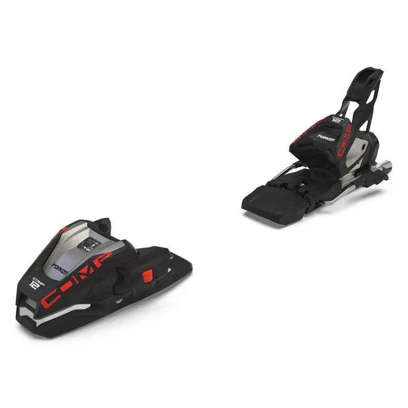 Direkt Vom Hersteller Marker Comp 12 Skibindung black flo-red