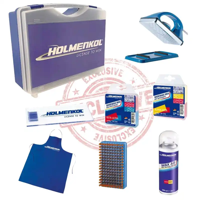 Markenprodukt Holmenkol 8-teiliges Smart Waxer Set 2.0