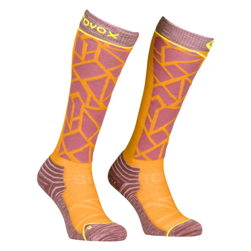 Ortovox Ski Tour Comp Long Socks Skisocken Damen autumn leaves Kracherpreis