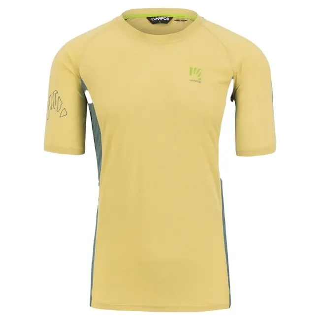 t-shirt karpos nuvolau jersey lemon curry/north atlanti Ausverkauf
