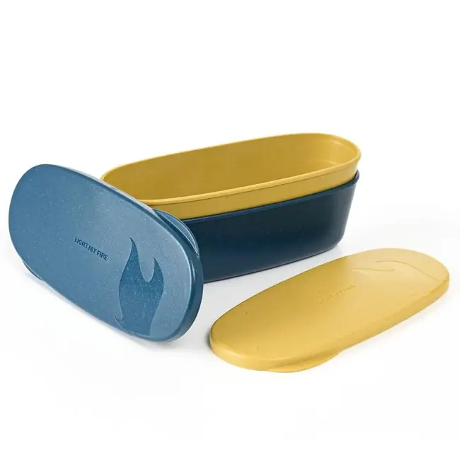 Nur Heute tasche light my fire snapbox oval bio 2-pack