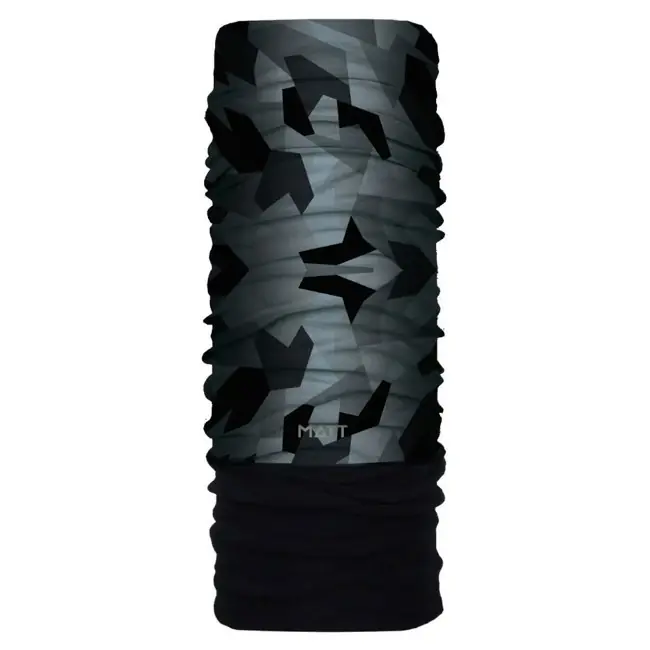 Abverkauf nackenwärmer matt coolmax pol. geom.camo black
