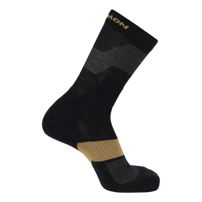socken salomon socks x ultra crew black/kelp Nur Für Kurze Zeit