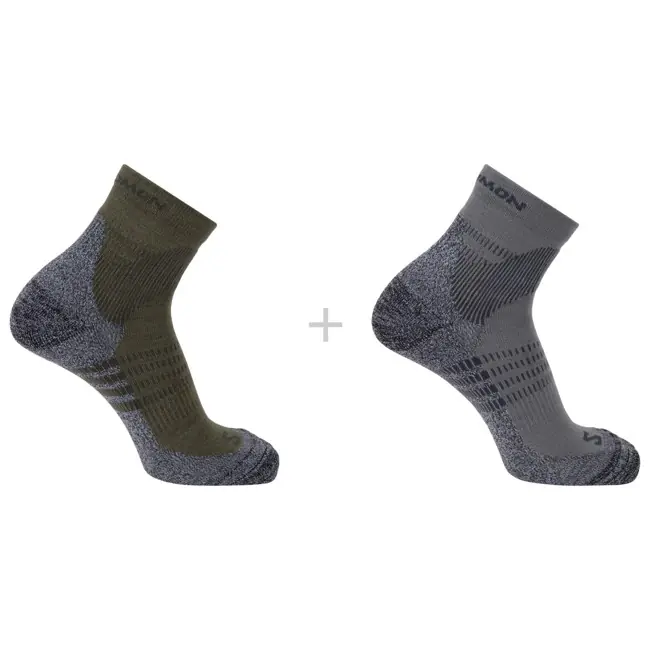 Echt socken salomon socks x ultra access quarter 2- excalibu