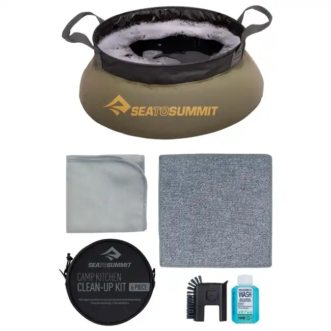 Bestseller kit sea to summit de limpieza para cocina 6p