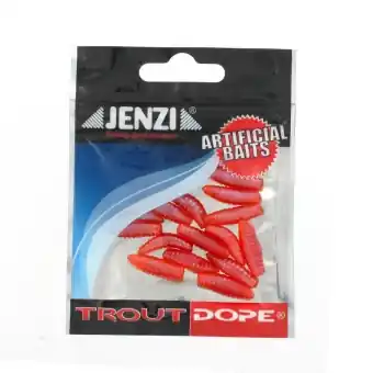 Jenzi Trout Dope Kunstmaden Rot Neu