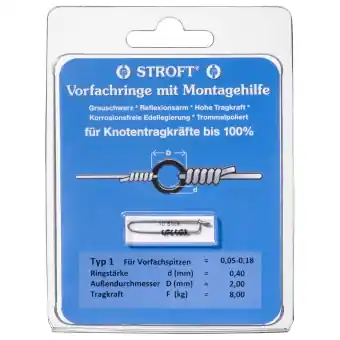 Sale Stroft Vorfachringe Typ 1 mit Montagehilfe 8kg