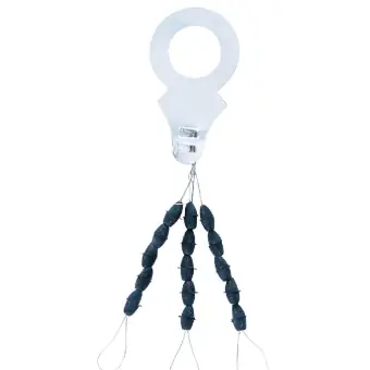 Jenzi Gummi-Stopper schwarz 15Stk. Expressversand