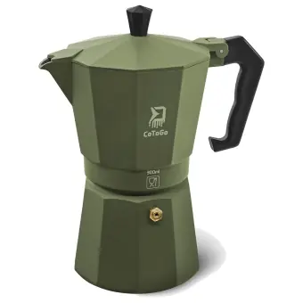 Knallerangebot Delphin CoToGo Espressokocher Grün 300ml