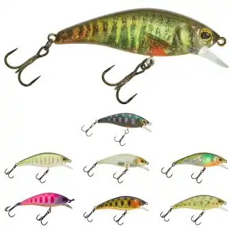 Illex Flat Tricoroll 55 S Wobbler 5,5cm 5,3g Markenware