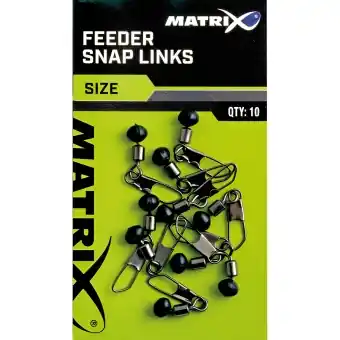 Neu Matrix Futterkorb Halter Feeder Snap Links Wirbel