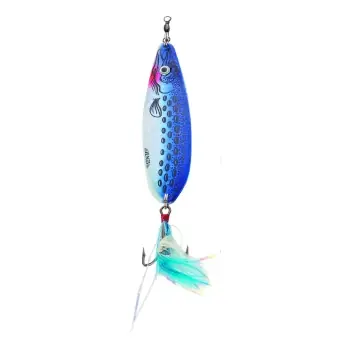 Jenzi Phantom-F Hecht Raubfischblinker Blue 30g Rabatt