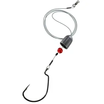 Top-Preis Jenzi Texas Rig 7x7 mit Offset Haken und Bullet