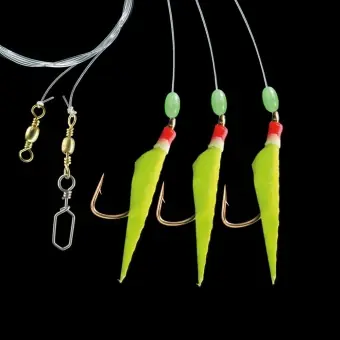 Jenzi Norwegen-Paternoster mit Fischhaut 140cm Gelb Bestpreis