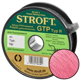 Preisknaller STROFT GTP Typ R Geflochtene Angelschnur 200m pink fluor