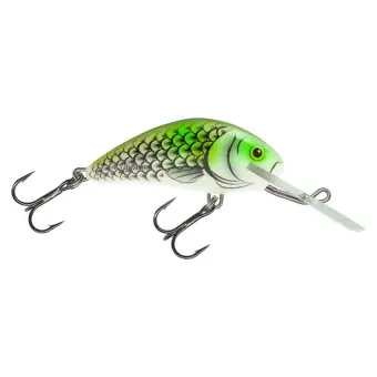 Rabatt Salmo Hornet Wobbler Olive Hot Spot OHS