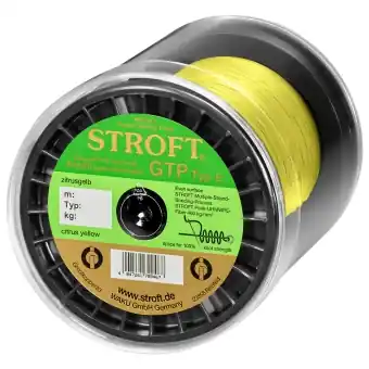 Stroft Schnur GTP Typ E geflochten zitrusgelb 2000m Preisreduziert
