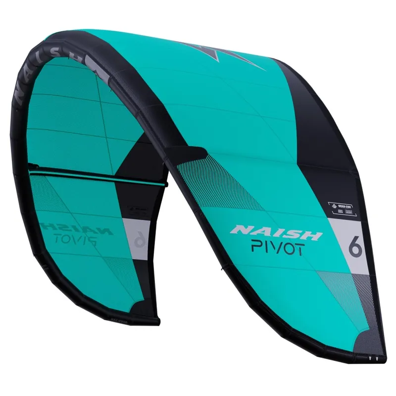 Neue Ware NAISH Pivot 2025 Kitesurf Set türkis 5.0m 141cm