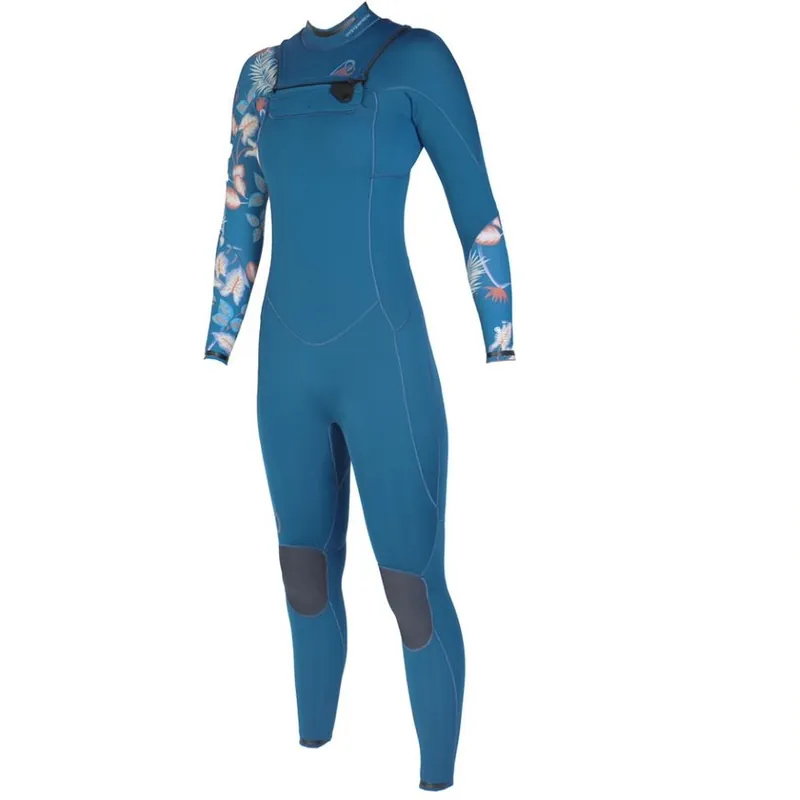 Must-Have SOÖRUZ Fullsuit Women 5/4/3 FZ DIVINE - OYSTERPRENE emerald blue XS
