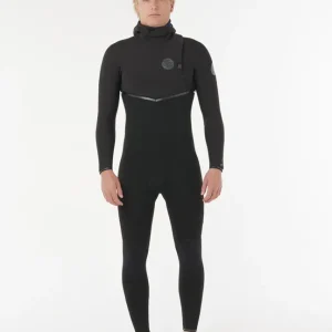 RIP CURL E-Bomb 5/4 Zip Free With Hood Fullsuit Wetsuit LT Saisonangebot