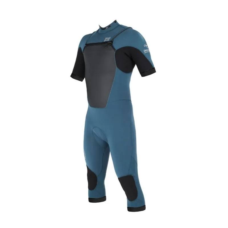 SOÖRUZ GURU Wind Springsuit Men 4/3 FZ Short Sleeve M Knallerangebot