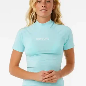 Sichere Zahlung RIP CURL Kurzärmeliges Classic MAUI Surf UV-Shirt sky blue L