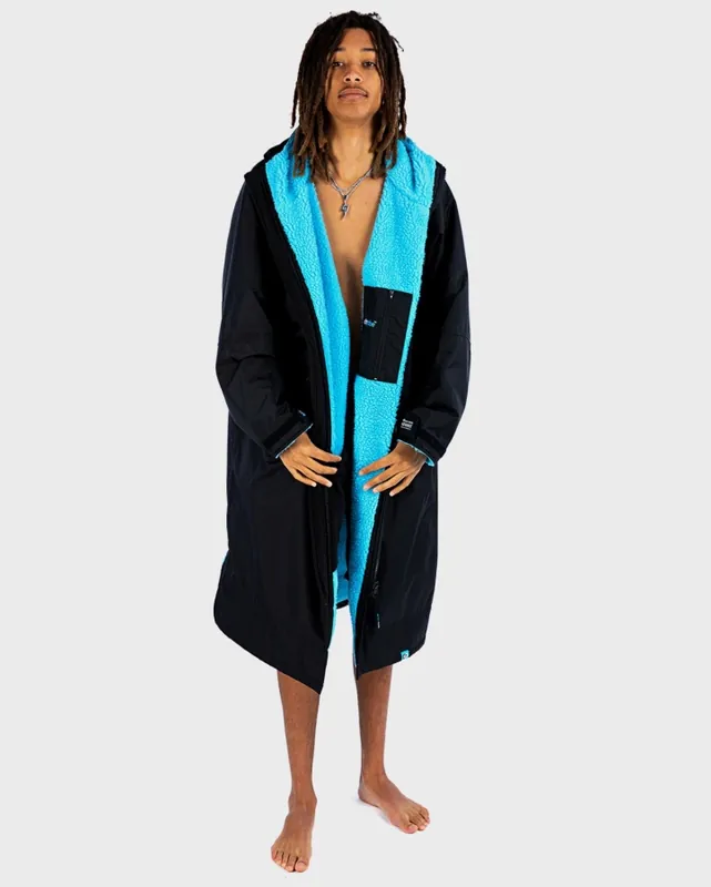 DRYROBE Advance Long Sleeve Schwarz Blau M Aktuell